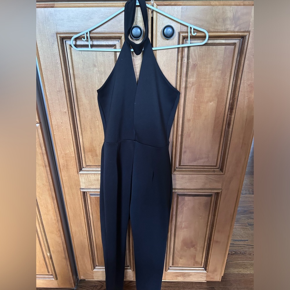 Halter top jump suit